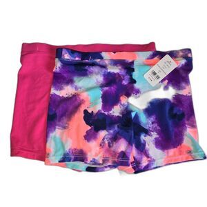 NWT Girl's 2 piece Kohl's Spandex Shorts Size XL 14/16